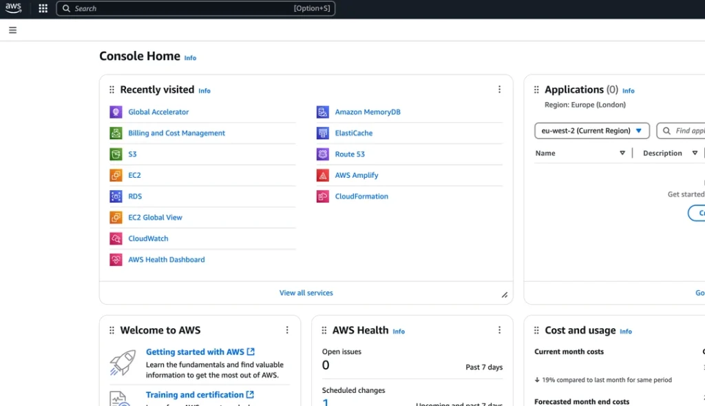 Five Things you Must Do Immediately After Creating an AWS Account