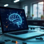 ai brain laptop
