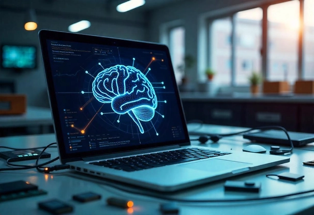 ai brain laptop