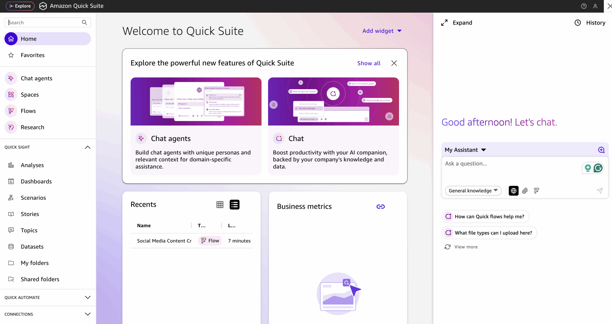 amazon quick suite