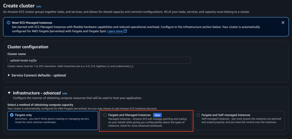 ec2 managed instances